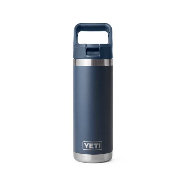 Yeti Yeti Rambler 18 oz Water Bottle w/Straw Cap Navy - $25.50 at Optics Planet