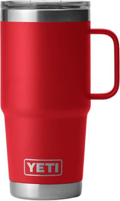 Yeti Rambler 20 oz Travel Mug w/Stronghold Lid, Rescue Red, 21071506224 by USA Yeti Hydration Cups & Mugs