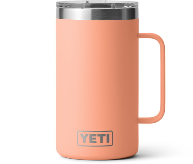 Yeti Rambler 24 oz Mug w/MagSlider Lid, Lowcountry Peach, 21071505347 by USA Yeti Hydration Cups & Mugs