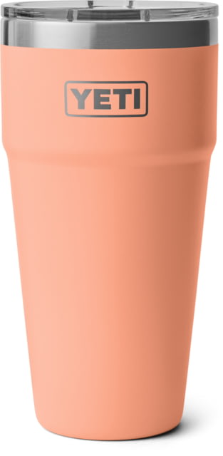 Yeti Rambler 30 oz Stackable Cup w/Magslider Lid, Lowcountry Peach, 21071505466 by USA Yeti Hydration Cups & Mugs