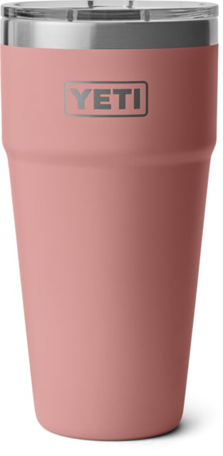 Yeti Rambler 30 oz Stackable Cup w/Magslider Lid, Sandstone Pink, 21071504249 by USA Yeti Hydration Cups & Mugs