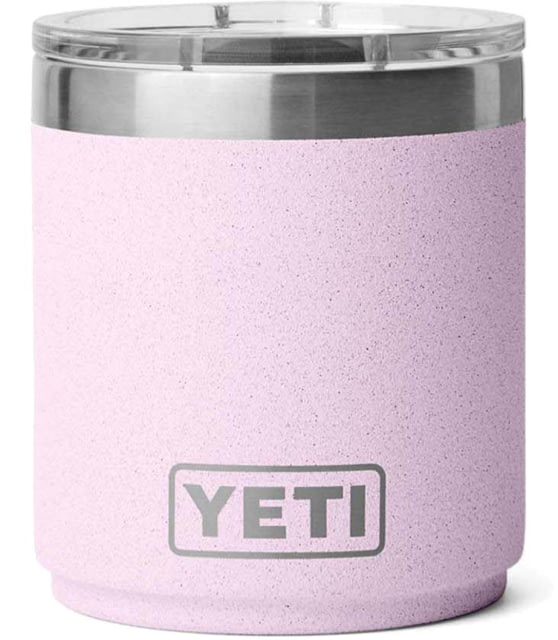 Yeti Rambler 10 oz Stackable Lowball w/Magslider Lid, Cherry Blossom, 21071505875 by USA Yeti Hydration Cups & Mugs