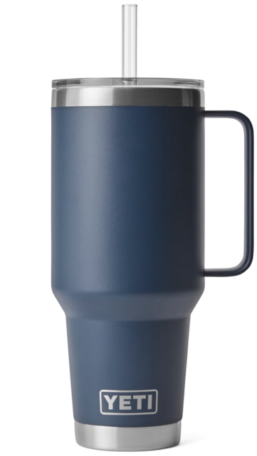 Yeti Rambler 42 oz Straw Mug w/Straw Lid, Navy, 21071503835 by USA Yeti Hydration Cups & Mugs