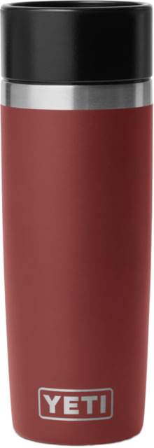 Yeti Rambler 16 oz Travel Water Bottle with Commuter Cap Stag Red