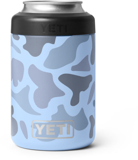 Yeti Rambler 12 oz Colster Slim Can Cooler Blue Camo