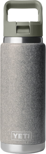 Yeti Rambler 26 oz Water Bottle w/Straw Cap Riverhead Green