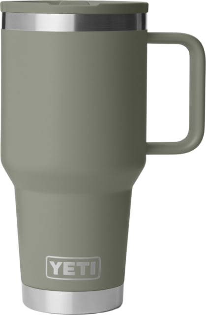 Yeti Rambler 30 oz Travel Mug w/Straw Lid Pampa Light Green