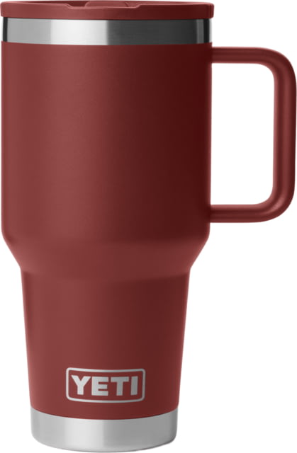 Yeti Rambler 30 oz Travel Mug w/Straw Lid Stag Red