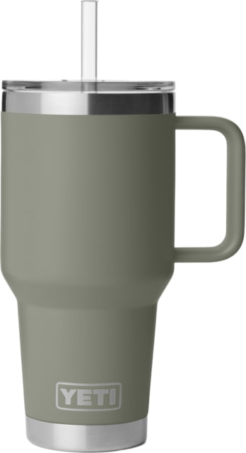 Yeti Rambler 35 oz Mug 2.0 w/Straw Cap Pampa Light Green