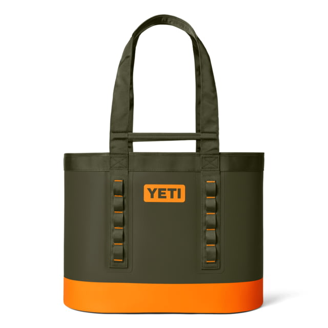 Yeti Camino Carryall 50L Tote Bag Olive/King Crab Orange - Yeti