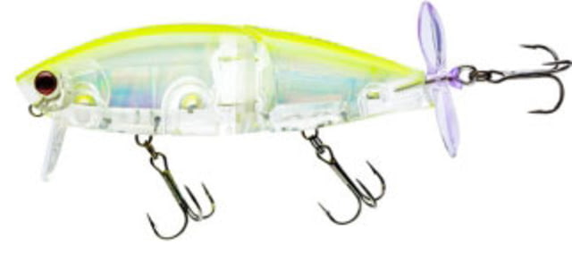 Yo-Zuri 3DB Wake Prop Floating Lure 85mm 3-3/8in Prism Chartreuse Shad PCLS