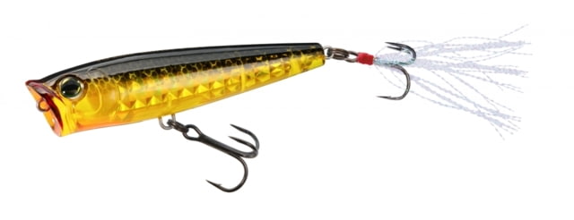 Yo-Zuri 3DR-X Popper Lure 65mm Prism Gold/Black PGBL
