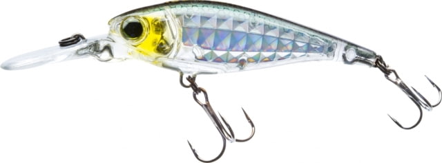 Yo-Zuri 3DR-X Shad Suspending Lure 60mm Prism Silver/Black PSBL