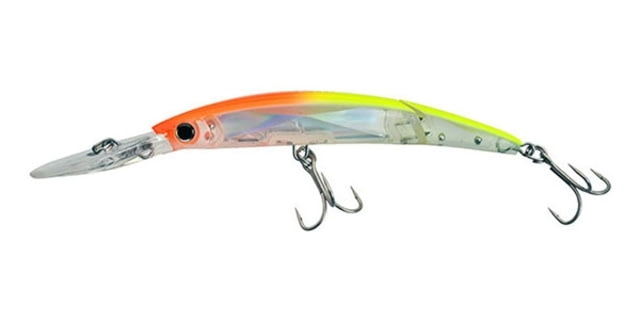 Yo-Zuri Crystal 3D Minnow Deep Diver Jointed Luge 130mm Orange/Yellow C57