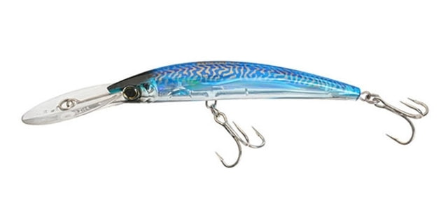 Yo-Zuri Crystal 3D Minnow Deep Diver Luge 150mm Blue Mackerel C24