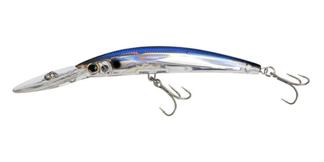 Yo-Zuri Crystal 3D Minnow Deep Diver Luge 130mm Silver/Blue