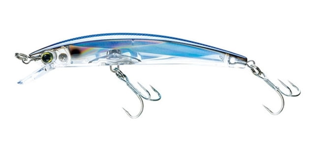 Yo-Zuri Crystal 3D Minnow Floating Luge 110mm Silver/Blue