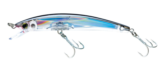 Yo-Zuri Crystal 3D Minnow Sinking Luge 90mm Silver/Black C4
