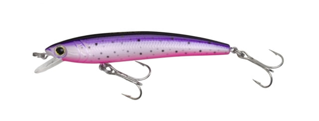 Yo-Zuri Pins Minnow Floating Lure 90mm Purple Rainbow Trout PRT