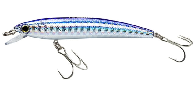 Yo-Zuri Pins Minnow Floating Lure 70mm Silver/Blue M177