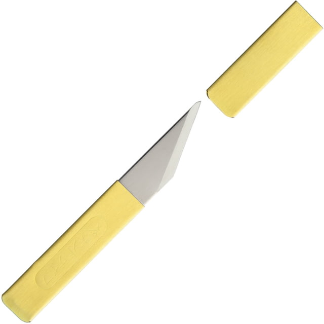 Yoshiharu Cutlery Japan Japanese Penanto Knife 2" mirror finish stainless blade Brass handle YOSHIHARU PENANTO KNIFE - Yoshiharu Cutlery Japan