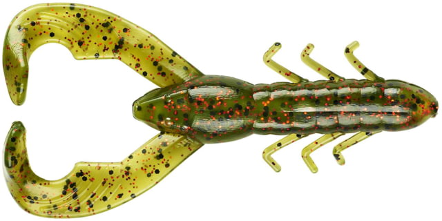 Yum Christie Craw Swim Bait 30 Pack 3.5in Watermelon Red Flake 30pk