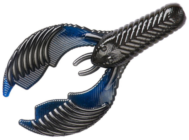 Yum Craw Chunk Bait 8 Pack 2.75in Black Blue Shadow