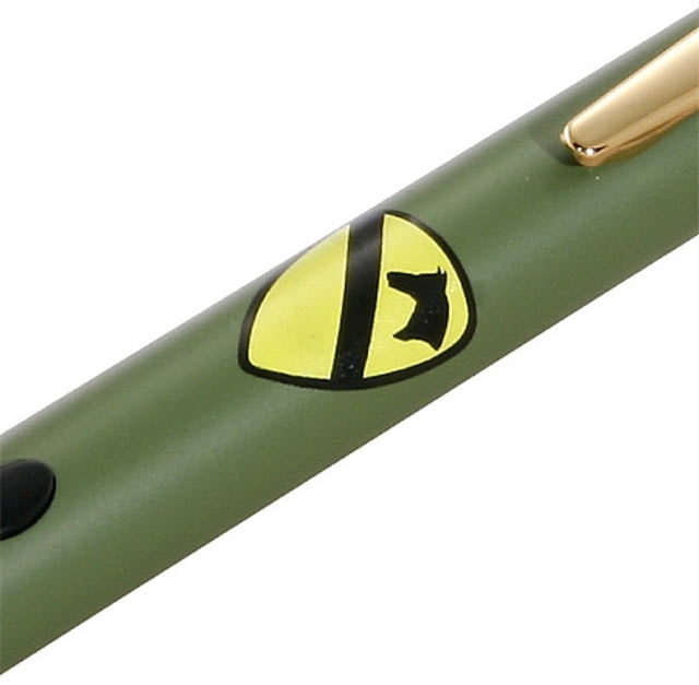 Z-Bolt Military Pride Laser Pointer Green 1st Cavalry Division "The First Team" Emerald Green - Z-Bolt