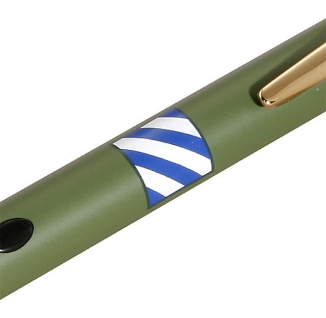Z-Bolt Military Pride Laser Pointer Green 3rd Infantry Division "Rick of the Marne" Emerald Green - Z-Bolt