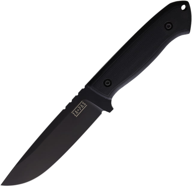 ZA-PAS Knives Ultra Outdoor G10 Fixed Blade Knife 9.75in Overall 5in Black Cerakote Carbon Steel Blade Black G10 Handle ABS Sheath - Za-Pas Knives