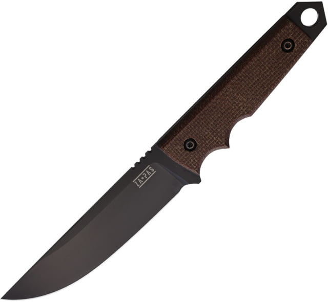 ZA-PAS Knives Urban Tactic Micarta Fixed Knife 9.88in Overall 5in Cerakote Finish Carbon Steel Blade Brown Micarta Handle ABS Sheath - Za-Pas Knives