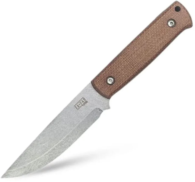 ZA-PAS Knives Biwi Fixed Blade Brown Micarta ZPK - Za-Pas Knives