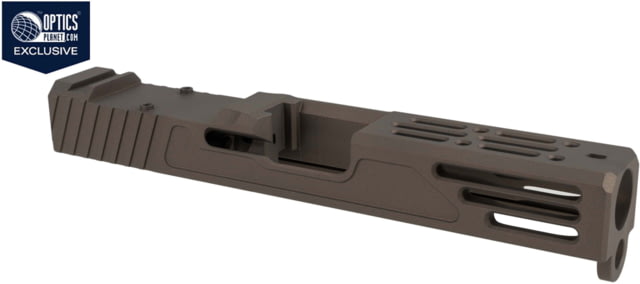 Zaffiri OPMOD Z51M Glock 19 Gen 3 Pistol Slide w/RMR Cut Smoked Bronze Zaffiri - Opmod