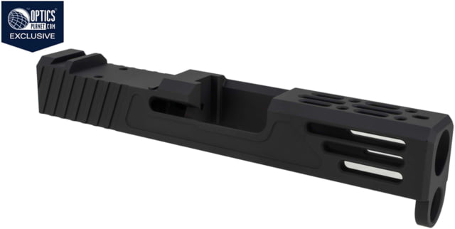 Zaffiri OPMOD Z51M Glock 43/43X Pistol Slide w/RMSc Cut Black Zaffiri - Opmod