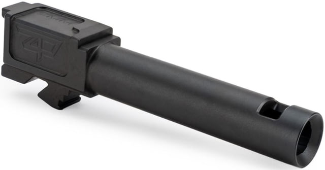Zaffiri Precision Zaffiri Precision Chunk Ported Pistol Barrel Glock 19 Gen 1-4 9mm Twist 1-10 416R Stainless Steel Black Nitride - $129.99 at Optics Planet