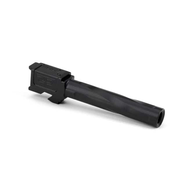 Zaffiri Precision Flush and Crown Glock 17L Gen 3 9mm Luger Non-Threaded Pistol Barrel 5.94in 1-10 RH Twist Nitride Black - Zaffiri Precision