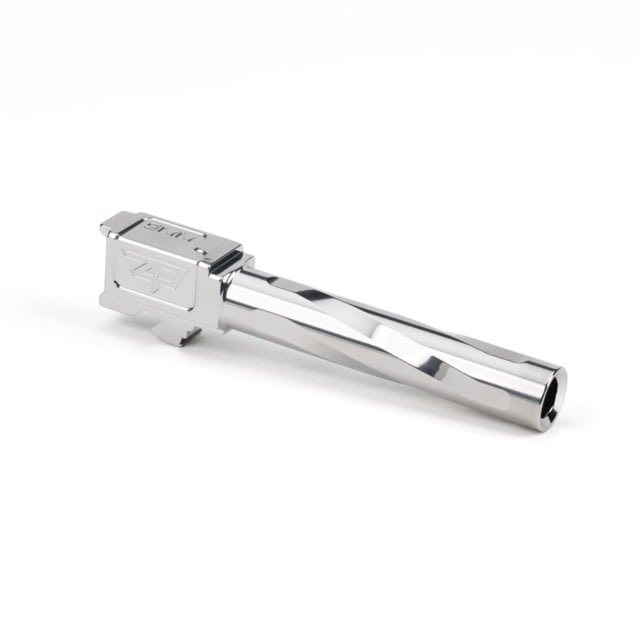 Zaffiri Precision Flush and Crown Glock 17 Gen 5 9mm Luger Non-Threaded Pistol Barrel 4.42in 1-10 RH Twist Polished Stainless - Zaffiri Precision