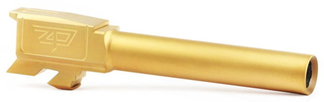 Zaffiri Precision Flush and Crown Pistol Barrel Glock 48 9mm Caliber Tin Gold - Zaffiri Precision