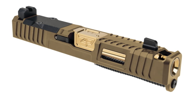 Zaffiri Precision IBS Glock 19 Gen 3 Complete Pistol Slide PVD Flat Dark Earth/Gold G19G3-IBS-RMR-FDE-CP-GLD - Zaffiri Precision