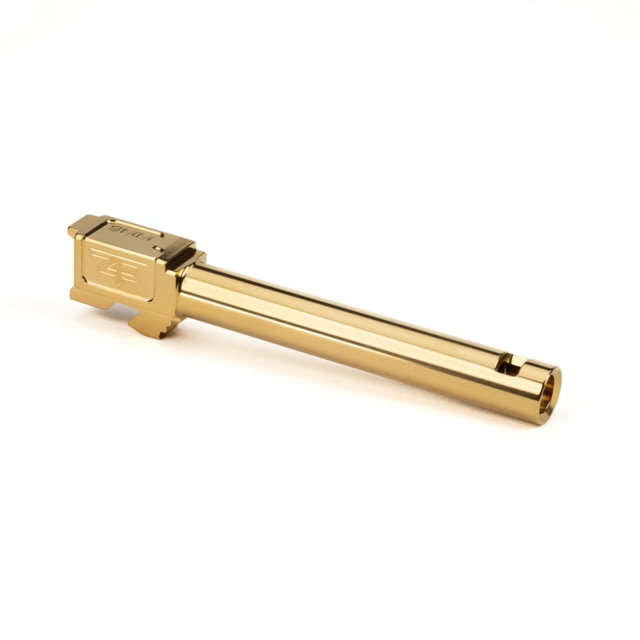 Zaffiri Precision IBS Glock 34 Gen 3 Glock 34 Gen 4 9mm Luger Non-Threaded Pistol Barrel 5.20in 1-10 RH Twist PVD Gold - Zaffiri Precision