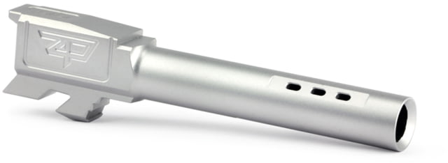 Zaffiri Precision Ported Flush and Crown Pistol Barrel Glock 48 9mm Caliber Stainless Steel - Zaffiri Precision