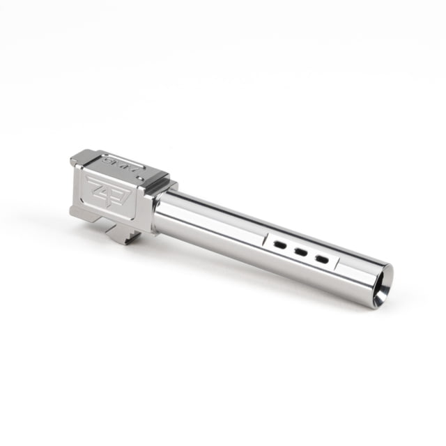 Zaffiri Precision Side Ported Glock 17 Gen 5 9mm Luger Non-Threaded Pistol Barrel 4.42in 1-10 RH Twist Polished Stainless - Zaffiri Precision
