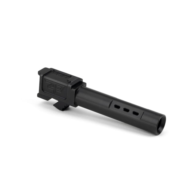 Zaffiri Precision Side Ported Glock 19 Gen 5 9mm Luger Non-Threaded Pistol Barrel 3.95in 1-10 RH Twist Nitride Black - Zaffiri Precision