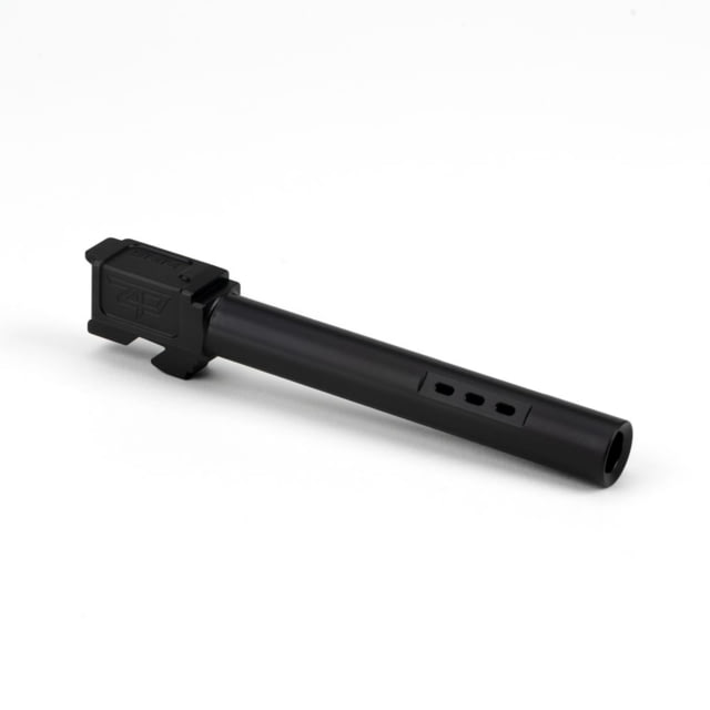 Zaffiri Precision Side Ported Glock 34 Gen 3 Glock 34 Gen 4 9mm Luger Non-Threaded Pistol Barrel 5.20in 1-10 RH Twist Nitride Black - Zaffiri Precision