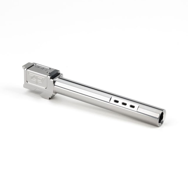 Zaffiri Precision Side Ported Glock 34 Gen 3 Glock 34 Gen 4 9mm Luger Non-Threaded Pistol Barrel 5.20in 1-10 RH Twist Polished Stainless - Zaffiri Precision