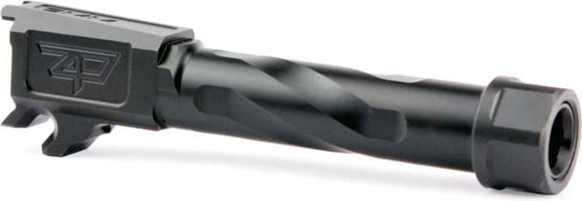 Zaffiri Precision Threaded Pistol Barrel Sig P365 9mm 1/10 Twist 1/2x28 416R Stainless Steel Black Nitride - Zaffiri Precision
