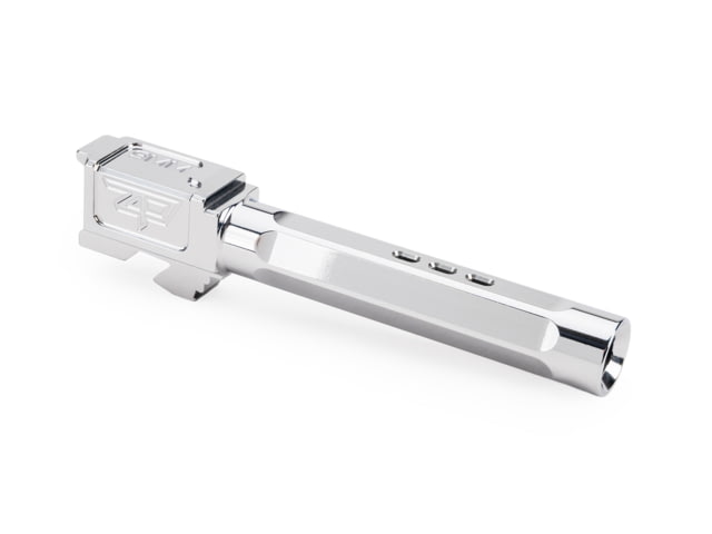 Zaffiri Precision Top Ported Glock 17 Gen 3 Glock 17 Gen 4 9mm Luger Non-Threaded Pistol Barrel 4.37in 1-10 RH Twist Polished Stainless - Zaffiri Precision