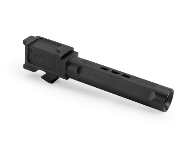 Zaffiri Precision Top Ported Glock 19 Gen 5 9mm Luger Non-Threaded Pistol Barrel 3.95in 1-10 RH Twist Nitride Black - Zaffiri Precision