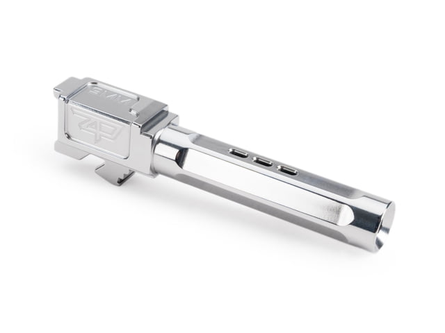 Zaffiri Precision Top Ported Glock 19 Gen 5 9mm Luger Non-Threaded Pistol Barrel 3.95in 1-10 RH Twist Polished Stainless - Zaffiri Precision