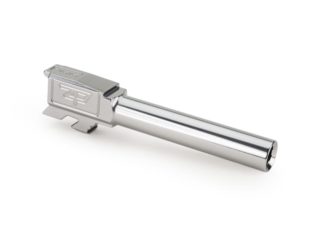 Zaffiri Precision Flush and Crown Glock 48 9mm Luger Non-Threaded Pistol Barrel 4.08in 1-10 RH Twist Polished Stainless - Zaffiri Precision